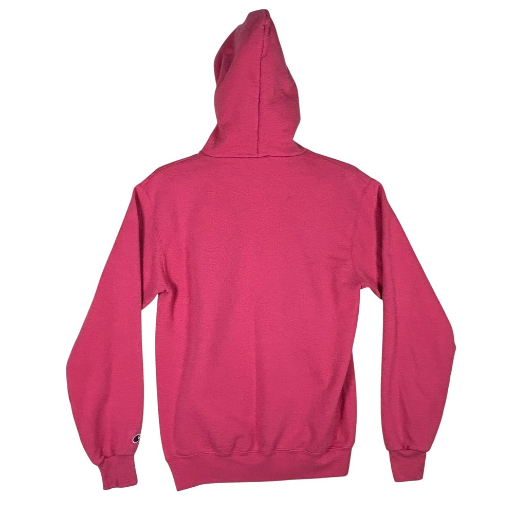 Champion Columbia University Hoodie‎ Pink Teachers College TC Graphic Sweatshirt - Picture 13 of 13